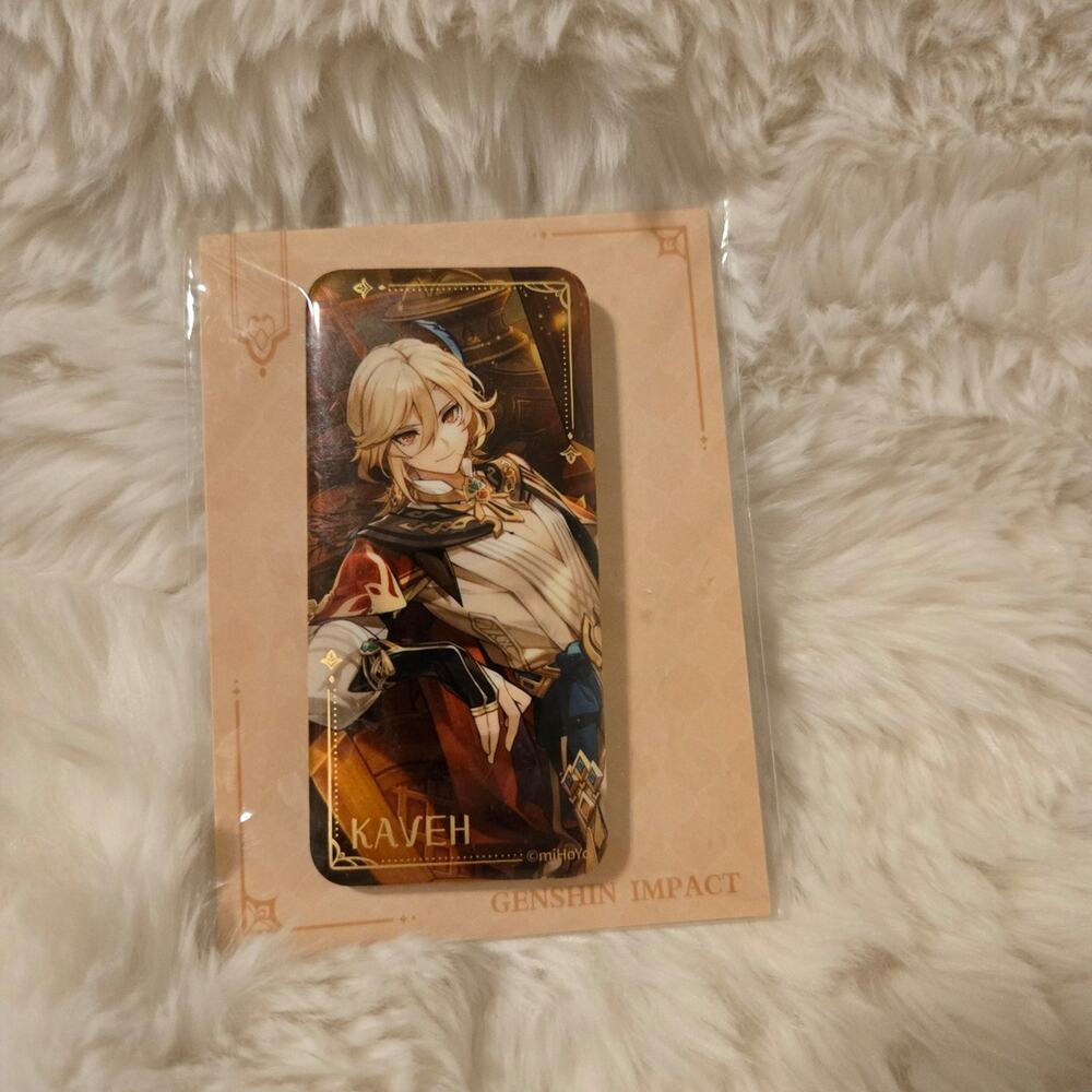 Genshin Impact Themed Series Square Badge-Kaveh